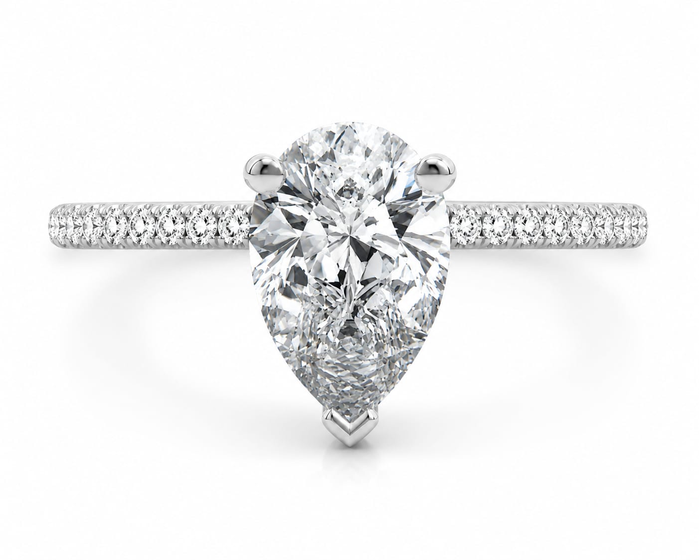 Eternal Pear Ring